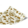 thumbnail image 1 of Rwraps Mushroom Golden Stems Gloss Vinyl Film Wrap 59in x 22ft Vinyl Vehicle Car Film Sheet Roll, 1 of 9