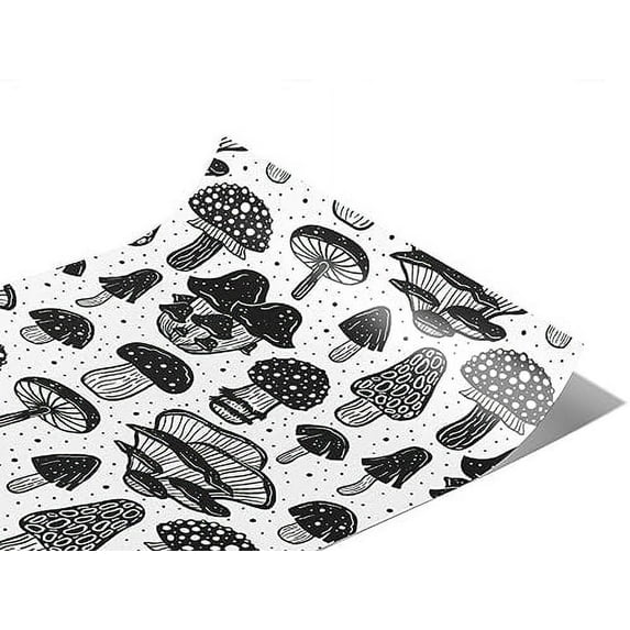 Rwraps Mushroom Shadowy Tubers Matte Vinyl Film Wrap 59in x 20ft Vinyl Vehicle Car Film Sheet Roll