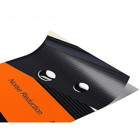 Rwraps Music Boombox Ready Gloss Vinyl Film Wrap 59in x 16ft Vinyl Vehicle Car Film Sheet Roll