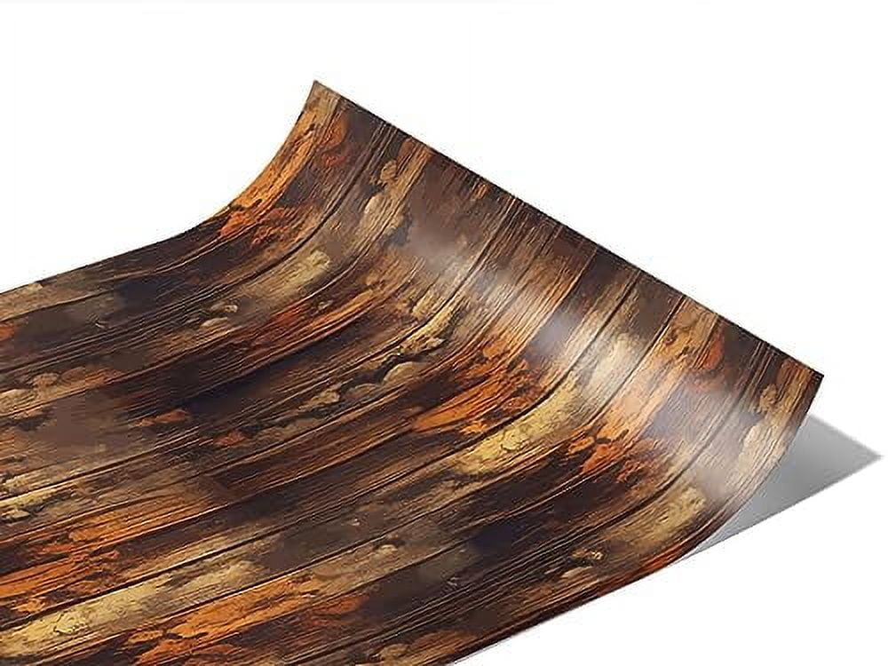 Rwraps Natural Vertical Wood Plank Distressed Provincial Matte Vinyl ...