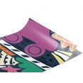thumbnail image 1 of Rwraps Novelty Mosaic Road Trip Gloss Vinyl Film Wrap 59in x 17ft Vinyl Vehicle Car Film Sheet Roll, 1 of 9