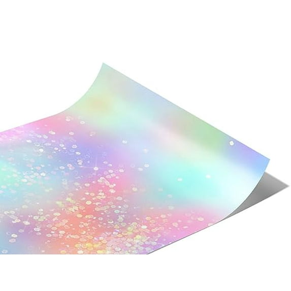 Rwraps Opal Gemstone Aurora Australis Gloss Vinyl Film Wrap 59in x 5ft Vinyl Vehicle Car Film Sheet