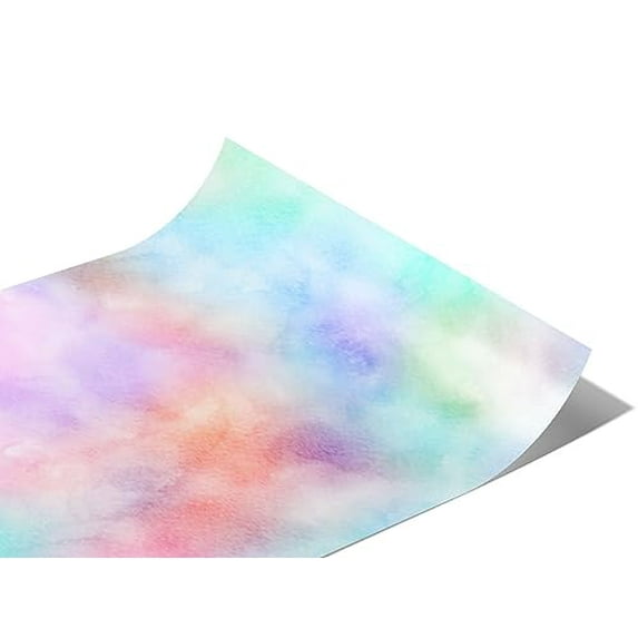 Rwraps Opal Gemstone Virgin Rainbow Matte Vinyl Film Wrap 59in x 7ft Vinyl Vehicle Car Film Sheet