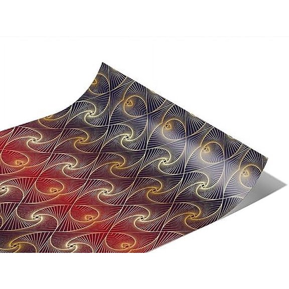 Rwraps Optical Illusion Stoplight Stories Matte Vinyl Film Wrap 59in x 1ft Vinyl Vehicle Car Film
