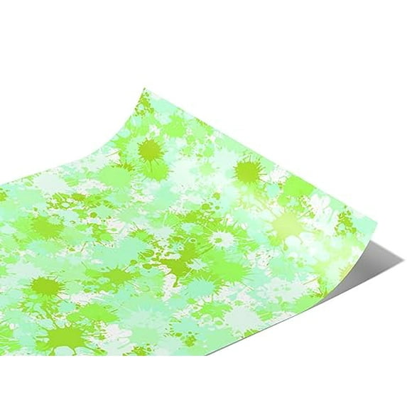 Rwraps Paint Splatter Money Mile Matte Vinyl Film Wrap 59in x 22ft Vinyl Vehicle Car Film Sheet Roll