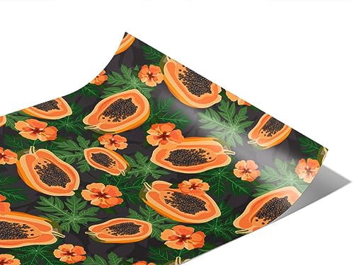 Rwraps Papaya Costa Rican Washington Gloss Vinyl Film Wrap 59in x 8ft ...