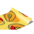 thumbnail image 1 of Rwraps Papaya Samba Dance Gloss Vinyl Film Wrap 59in x 1ft Vinyl Vehicle Car Film Sheet Roll, 1 of 9