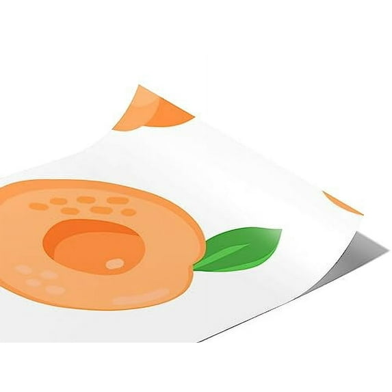 Rwraps Peach Florida Dawn Matte Vinyl Film Wrap 59in x 8ft Vinyl Vehicle Car Film Sheet Roll