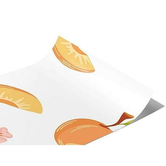 Rwraps Peach Golden Jubilee Gloss Vinyl Film Wrap 59in x 13ft Vinyl Vehicle Car Film Sheet Roll