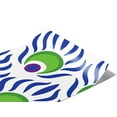 thumbnail image 1 of Rwraps Peacock Artful Plumes Gloss Vinyl Film Wrap 59in x 4ft Vinyl Vehicle Car Film Sheet Roll, 1 of 9