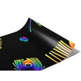 thumbnail image 1 of Rwraps Peacock Neon Eyes Gloss Vinyl Film Wrap 59in x 16ft Vinyl Vehicle Car Film Sheet Roll, 1 of 9