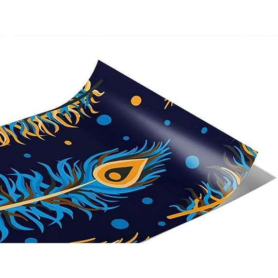 Rwraps Peacock Richly Worn Matte Vinyl Film Wrap 59in x 22ft Vinyl Vehicle Car Film Sheet Roll