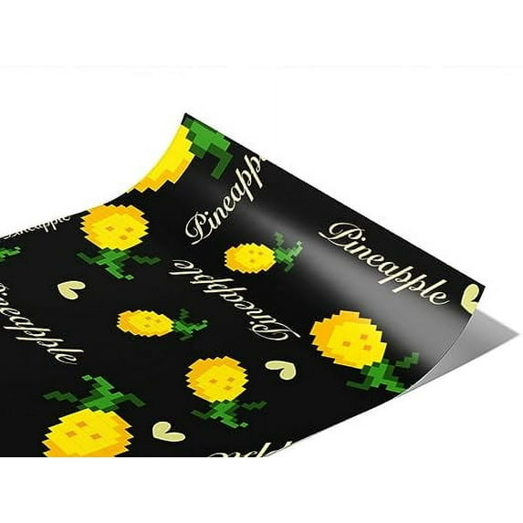 Rwraps Pineapple Video Valera Matte Vinyl Film Wrap 59in x 24ft Vinyl Vehicle Car Film Sheet Roll