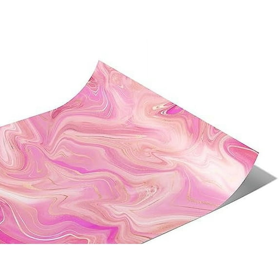 Rwraps Pink Agate Gemstone Be My Baby Matte Vinyl Film Wrap 59in x 17ft Vinyl Vehicle Car Film Sheet