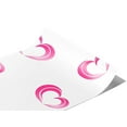 thumbnail image 1 of Rwraps Pink Heart Breezy Romance Gloss Vinyl Film Wrap 59in x 29ft Vinyl Vehicle Car Film Sheet Roll, 1 of 9