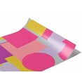 thumbnail image 1 of Rwraps Pink Mosaic Congo Configurations Gloss Vinyl Film Wrap 59in x 3ft Vinyl Vehicle Car Film, 1 of 9