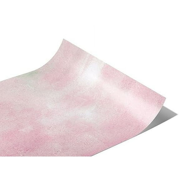 Rwraps Pink Watercolor Factory Girl Gloss Vinyl Film Wrap 59in x 11ft Vinyl Vehicle Car Film Sheet