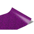 thumbnail image 1 of Rwraps Purple Cheetah Gloss Vinyl Film Wrap 59in x 1ft Vinyl Vehicle Car Film Sheet Roll, 1 of 10