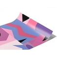 thumbnail image 1 of Rwraps Purple Mosaic Byzantium Empires Gloss Vinyl Film Wrap 59in x 19ft Vinyl Vehicle Car Film, 1 of 9