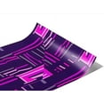 thumbnail image 1 of Rwraps Purple Mosaic Mardi Gras Gloss Vinyl Film Wrap 59in x 14ft Vinyl Vehicle Car Film Sheet Roll, 1 of 9