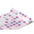 thumbnail image 1 of Rwraps Purple Mosaic Secret Affair Matte Vinyl Film Wrap 59in x 22ft Vinyl Vehicle Car Film Sheet, 1 of 9