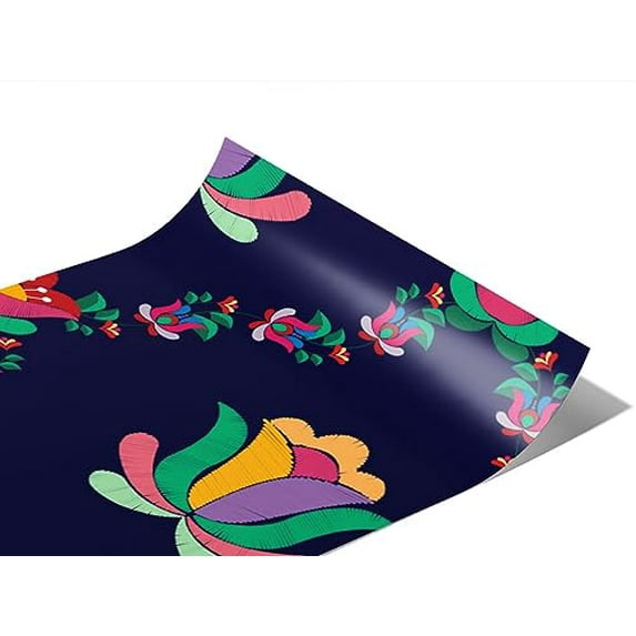 Rwraps Rainbow Art Deco Sweet Gifts Matte Vinyl Film Wrap 59in x 26ft Vinyl Vehicle Car Film Sheet