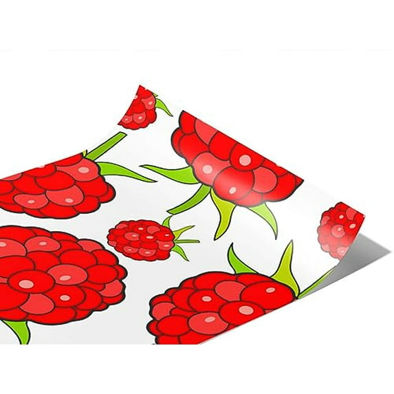 Rwraps Raspberry Jewel White Gloss Vinyl Film Wrap 59in x 8ft Vinyl Vehicle Car Film Sheet Roll
