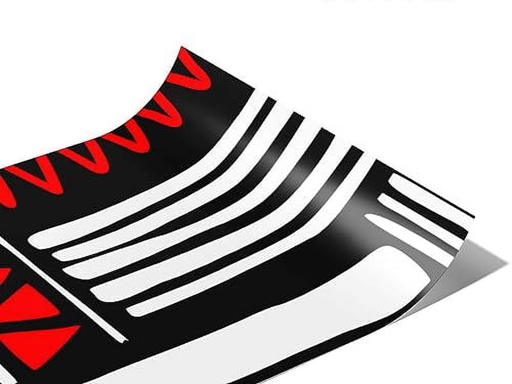 Rwraps Red Abstract Blood Legion Matte Vinyl Film Wrap 59in x 22ft ...