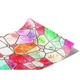 thumbnail image 1 of Rwraps Red Mosaic Lava Floor Gloss Vinyl Film Wrap 59in x 5ft Vinyl Vehicle Car Film Sheet Roll, 1 of 9