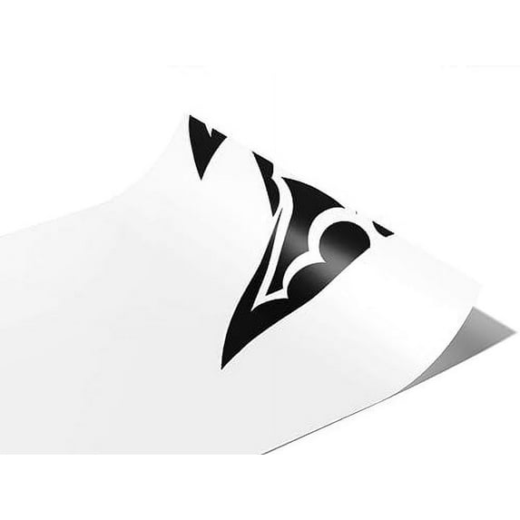 Rwraps Sharks and Rays Great White Gloss Vinyl Film Wrap 59in x 6ft Vinyl Vehicle Car Film Sheet