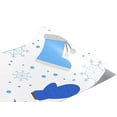 thumbnail image 1 of Rwraps Skiing Hitting Slopes Gloss Vinyl Film Wrap 59in x 17ft Vinyl Vehicle Car Film Sheet Roll, 1 of 9