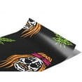 thumbnail image 1 of Rwraps Skull and Bones Cannabinoid Skulls Matte Vinyl Film Wrap 59in x 13ft Vinyl Vehicle Car Film, 1 of 9