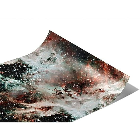 Rwraps Space Pearl Nebula Matte Vinyl Film Wrap 59in x 1ft Vinyl Vehicle Car Film Sheet Roll