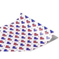 thumbnail image 1 of Rwraps Star Spangled Americana Country Love Gloss Vinyl Film Wrap 59in x 29ft Vinyl Vehicle Car Film, 1 of 9