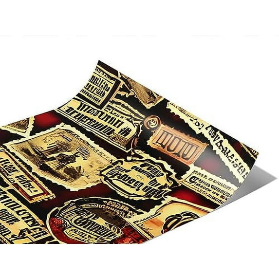 Rwraps Sticker Bomb 1899 Gloss Vinyl Film Wrap 59in x 11ft Vinyl Vehicle Car Film Sheet Roll