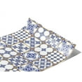 thumbnail image 1 of Rwraps Talavera Tile Blue Lace Gloss Vinyl Film Wrap 59in x 26ft Vinyl Vehicle Car Film Sheet Roll, 1 of 9
