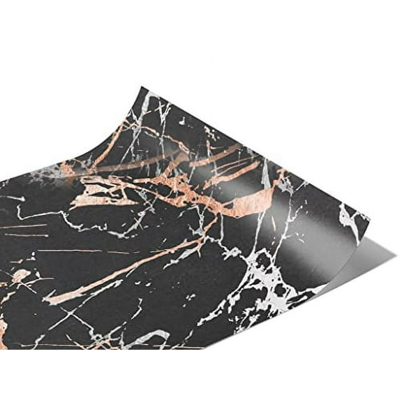 Rwraps Vinyl Car Wrap Film 914 Series Bilbao Gray Marble Gloss Air Bubble Free - 59" x 6"