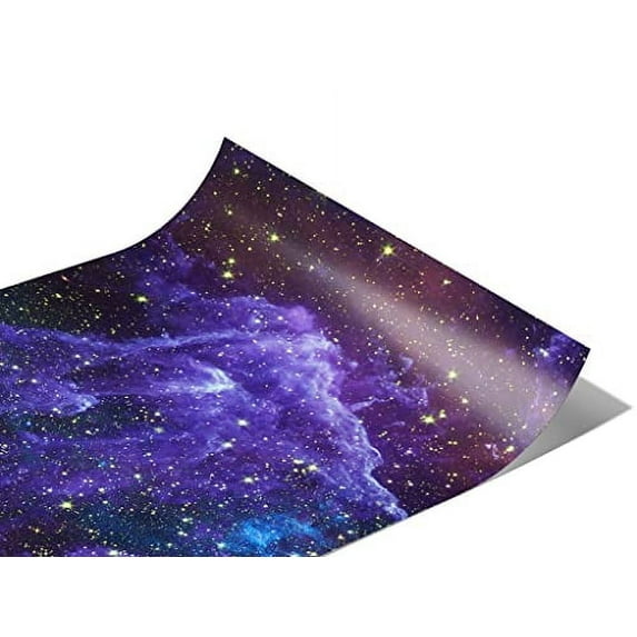 Rwraps Vinyl Car Wrap Film 914 Series Milky Way Galaxy Matte Air Bubble Free - 59" x 13ft