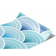 thumbnail image 1 of Rwraps Water Art Deco Waves Gloss Vinyl Film Wrap 59in x 2ft Vinyl Vehicle Car Film Sheet Roll, 1 of 9