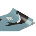 thumbnail image 1 of Rwraps Whale Noble Orcas Gloss Vinyl Film Wrap 59in x 2ft Vinyl Vehicle Car Film Sheet Roll, 1 of 9