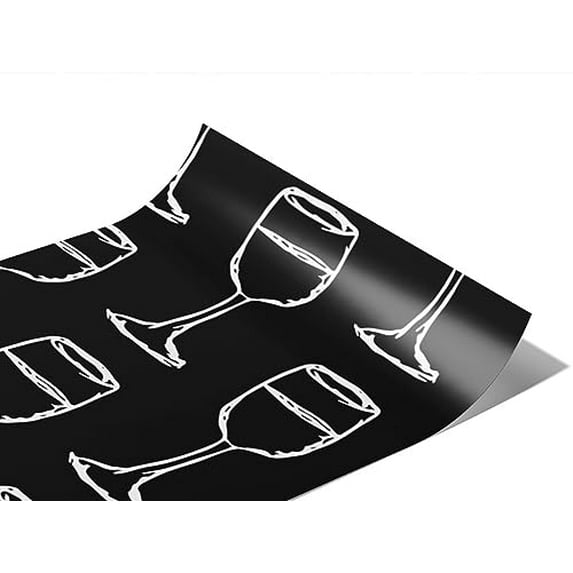 Rwraps Wine Half Full Gloss Vinyl Film Wrap 59in x 2ft Vinyl Vehicle Car Film Sheet Roll