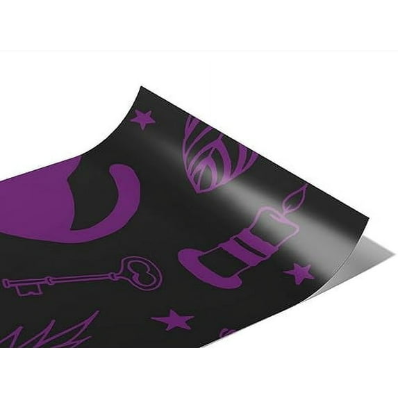 Rwraps Witch Basic Spellwork Matte Vinyl Film Wrap 59in x 14ft Vinyl Vehicle Car Film Sheet Roll