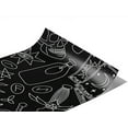 thumbnail image 1 of Rwraps Witch Black Magic Gloss Vinyl Film Wrap 59in x 6ft Vinyl Vehicle Car Film Sheet Roll, 1 of 9