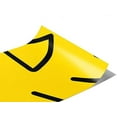 thumbnail image 1 of Rwraps Yellow Abstract Restart Gloss Vinyl Film Wrap 59in x 27ft Vinyl Vehicle Car Film Sheet Roll, 1 of 9