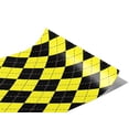 thumbnail image 1 of Rwraps Yellow Argyle Sunshine Contrast Matte Vinyl Film Wrap 59in x 4ft Vinyl Vehicle Car Film Sheet, 1 of 9