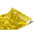 thumbnail image 1 of Rwraps Yellow Camouflage Saffron Veil Matte Vinyl Film Wrap 59in x 21ft Vinyl Vehicle Car Film Sheet, 1 of 9