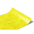 thumbnail image 1 of Rwraps Yellow Mosaic Sour Lemon Gloss Vinyl Film Wrap 59in x 24ft Vinyl Vehicle Car Film Sheet Roll, 1 of 9