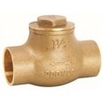 thumbnail image 1 of Rwv Brass Swing Check Valve T Pattern With Solder Ends, 1-1/2 In., Lead Free, 1 of 1