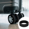 thumbnail image 1 of Rwvbm 8Pcs Silicone Luggage Wheel Covers, Noise Reducing Suitcase Wheel Protectors for 2-2.7in Wheels, Anti-Scratch Tire Sleeves Travel Accessories, 1 of 6