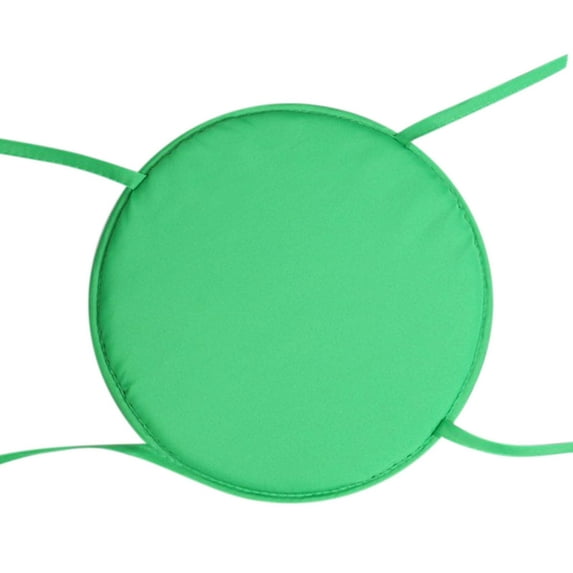 Round Seat Cushions for Chairs with Ties 18x18 Inch Outdoor Waterproof Seat Pads,Polyester Dining Sofa